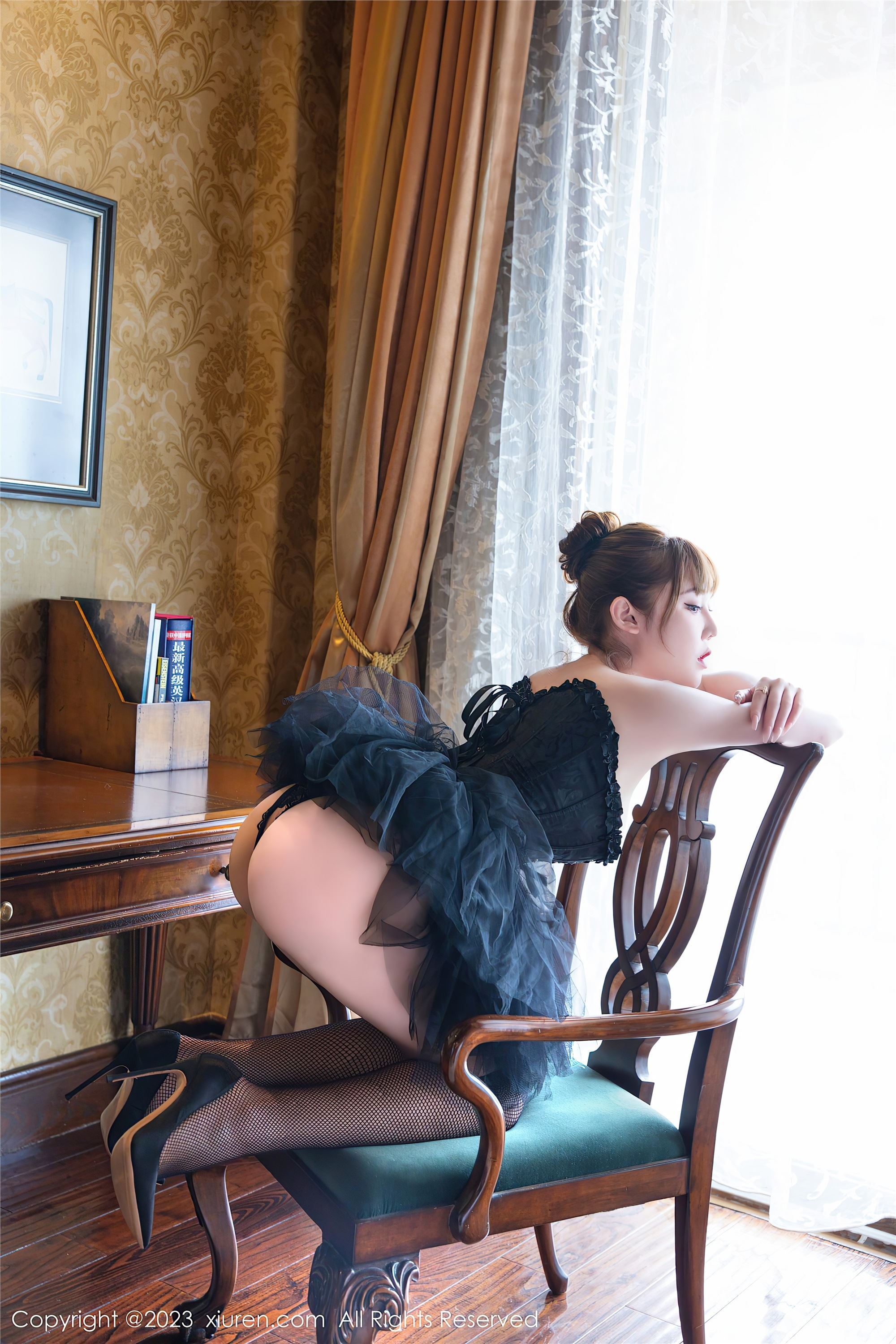 XiuRen秀人网  2023.07.11 NO.7057 萌汉药baby 黑丝